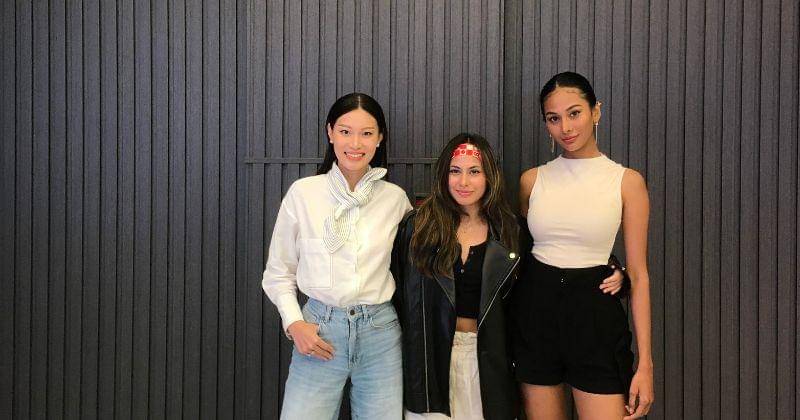 Media Visit Bestie 2 di IDN Media HQ, Selasa (16/1/2024). - Popmama.com/Dewi Hanifah Ledjar Cahyani